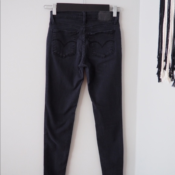Levi’s 701 Super Skinny Black - Picture 3 of 4